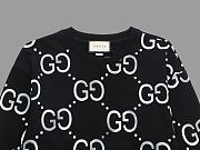 Gucci GG Logo Sweatshirts Black - 2
