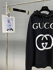 Gucci Hoodie Top Version Black - 3
