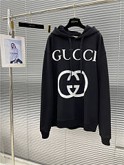Gucci Hoodie Top Version Black - 2