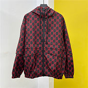 Gucci Jacket Top Version Black Red - 4