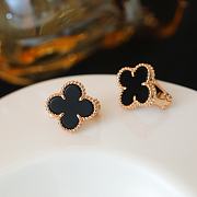 Van Cleef Vintage Alhambra Earrings Rose Gold - 3