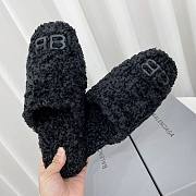 Balenciaga Black Cosy BB Mule - 3