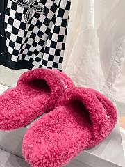 Balenciaga Paris Brand-Embroidered Faux Red - 6