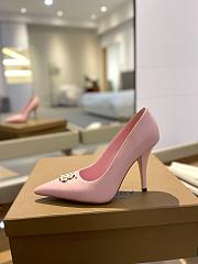 Burberry Womens Pumps Pink 10.5CM - 1