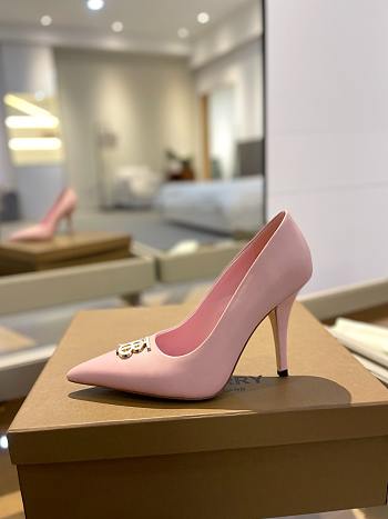 Burberry Womens Pumps Pink 10.5CM