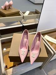 Burberry Womens Pumps Pink 10.5CM - 6