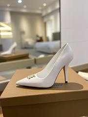 Burberry Womens Pumps White 10.5CM - 5