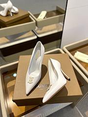 Burberry Womens Pumps White 10.5CM - 2