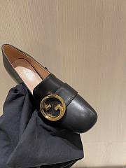 Gucci Blondie Mid-Heel Pumps Black - 6