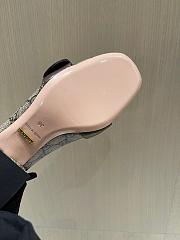 Gucci Blondie Mid-Heel Pumps Brown - 4