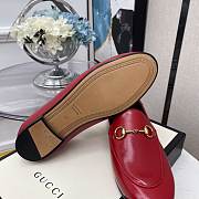 Gucci Loafer with Web Red Leather - 3