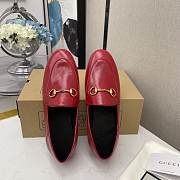 Gucci Loafer with Web Red Leather - 4