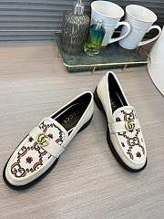 Gucci Princetown Designer Genuine White Leather - 2