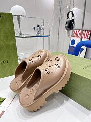 Gucci Slip On Sandal Brown - 4