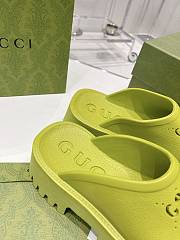 Gucci Slip On Sandal Green - 3