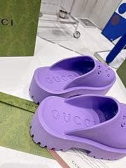 Gucci Slip On Sandal Purple - 2