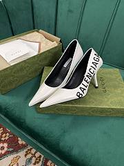 Gucci x Balenciaga Pump White - 3