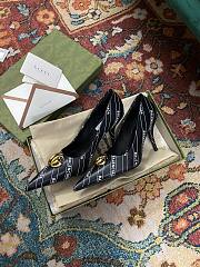 Gucci x Balenciaga The Hacker Project Knife Pump Black - 6