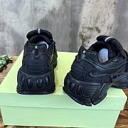 Off-White Glove Slip-On Sneaker In Black - 3