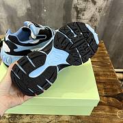 Off-White Glove Slip-On Sneaker In Blue - 4