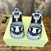 Off-White Glove Slip-On Sneaker In Blue - 2