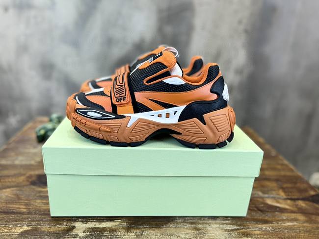 Off-White Glove Slip-On Sneaker In Orange - 1