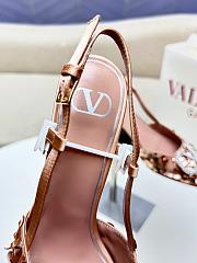 Valentino Slingbacks Pink High Heels 8CM - 4