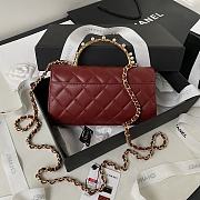 Chanel Handbag AP3512 Red Size 10x18x4.5cm - 5