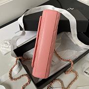Chanel Handbag AP3512 Rose Pink Size 10x18x4.5cm - 6