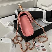 Chanel Handbag AP3512 Rose Pink Size 10x18x4.5cm - 4