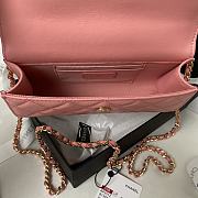 Chanel Handbag AP3512 Rose Pink Size 10x18x4.5cm - 2