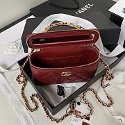 Chanel Handbag AP3515A Red Size 17x9.5x8cm - 3