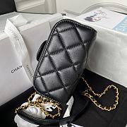 Chanel Cosmetic Bag AS3973B Black Size 12x15x8cm - 3