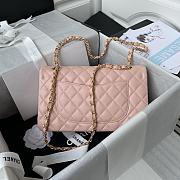 Chanel Handbag A01112 Pink Size 15x25x6cm - 5