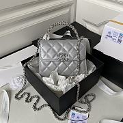 Chanel Handbag AP3237 Grey Size 15x6x10cm - 3