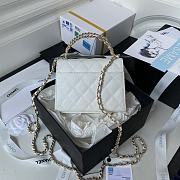 Chanel Handbag AP3237 White Size 15x6x10cm - 5