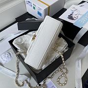 Chanel Handbag AP3237 White Size 15x6x10cm - 4