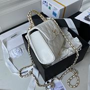 Chanel Handbag AP3237 White Size 15x6x10cm - 3