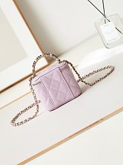 Chanel Should Bag AP3805 Purple Size 11x8.5x7cm - 3