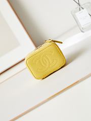 Chanel Should Bag AP3805 Yellow Size 11x8.5x7cm - 4