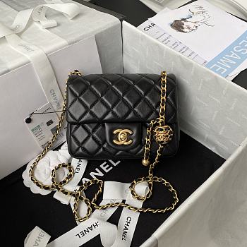 Chanel Should Bag AS1787 Black Size 20cm