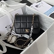 Chanel Should Bag AS3330 Black Size 17x14x7cm - 1