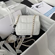 Chanel Should Bag AS3330 White Size 17x14x7cm - 2