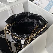 Chanel Should Bag AS3980 Black Size 19x20x6cm - 2
