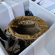 Chanel Should Bag AS3980 Brown Size 19x20x6cm - 4