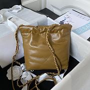Chanel Should Bag AS3980 Brown Size 19x20x6cm - 3