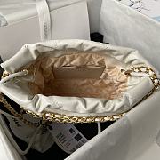 Chanel Should Bag AS3980 White Size 19x20x6cm - 4