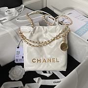 Chanel Should Bag AS3980 White Size 19x20x6cm - 2
