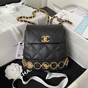 Chanel Should Bag AS4275 Black Size 18x18x8cm - 5