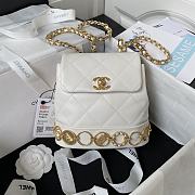 Chanel Should Bag AS4275 White Size 18x18x8cm - 3